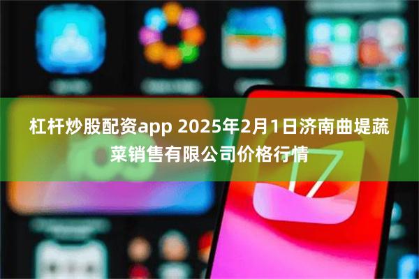 杠杆炒股配资app 2025年2月1日济南曲堤蔬菜销售有限公司价格行情