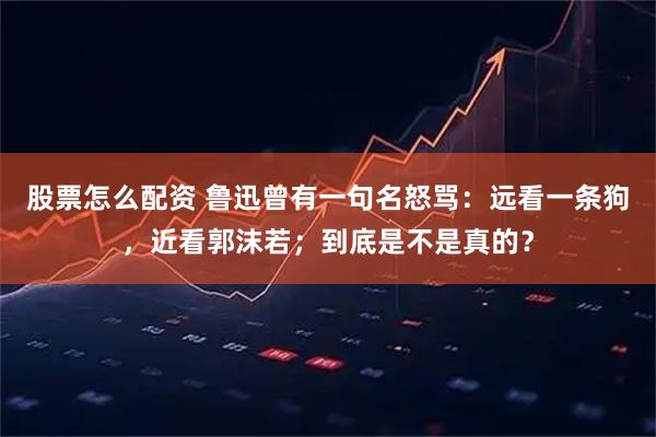 股票怎么配资 鲁迅曾有一句名怒骂：远看一条狗，近看郭沫若；到底是不是真的？